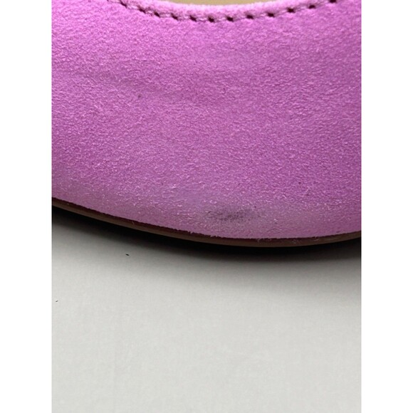 Naturalizer Karina Womens Suede Pumps Block Heel Wildrose Purple Size 6 - Picture 4 of 9